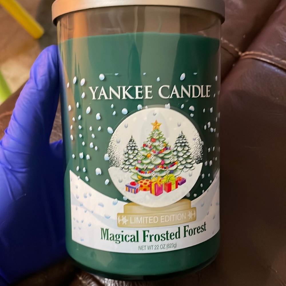 Yankee Magical Frosted Forest Candle 22oz